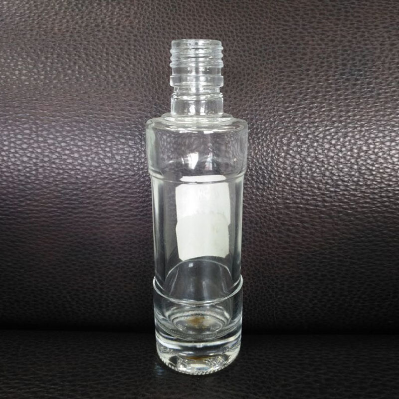 Material de vidro Super Flint 375ml PET transparente Bebidas Botelha de plástico para sumo