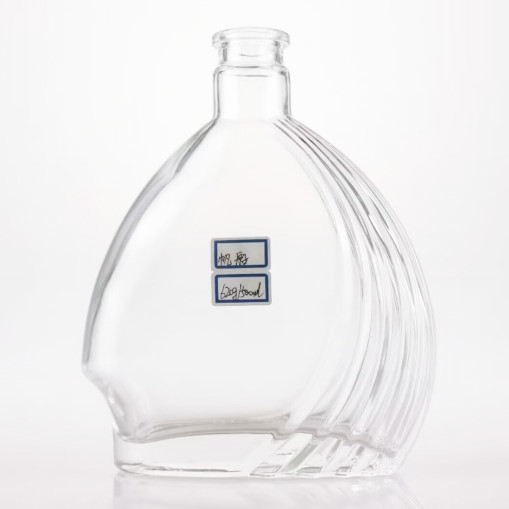 100-1000ml Capacidade de garrafa de vidro personalizada em forma de barco para bebidas OEM/ODM suportado
