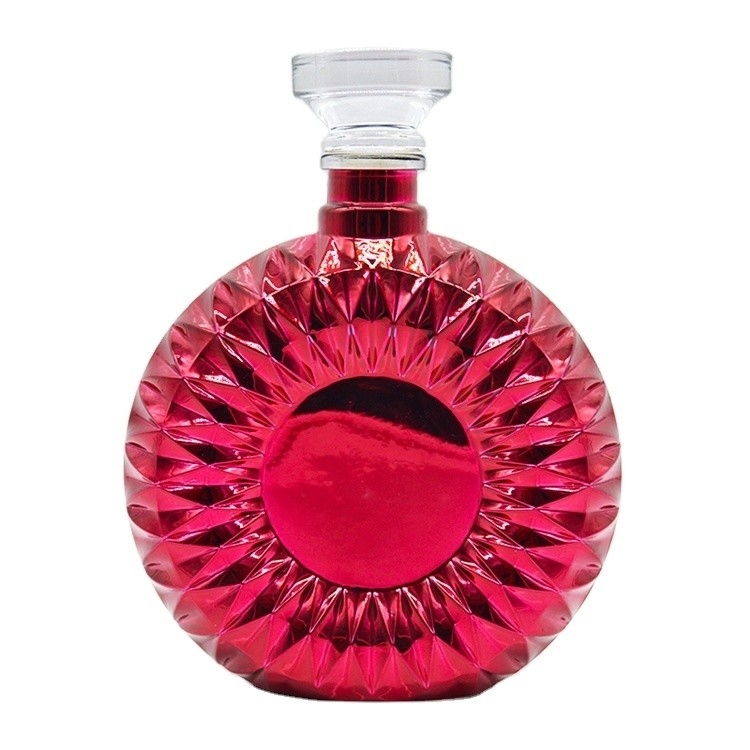 Super Flint 500ml 700ml 750ml Brandy Liquor Garrafas de Vinho com e Fashion Design