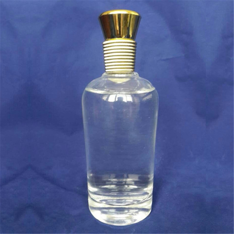 Amostra grátis 500 ml 750 ml Garrafa de vidro redonda com vedação de cortiça