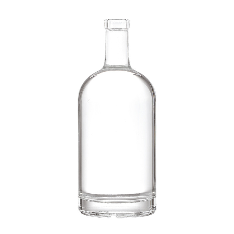 Material de vidro Super Flint 200 ml 500 ml 750 ml 1000 ml garrafas de vidro vazias com tampa de cortiça