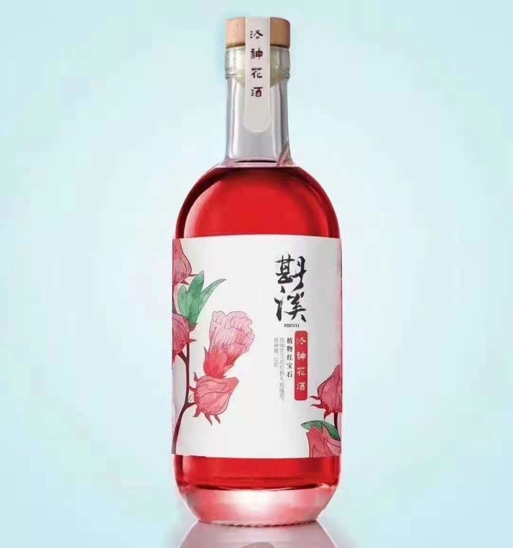 70 cl de garrafas de vidro de tequila e vodka personalizadas congeladas para bebidas alcoólicas