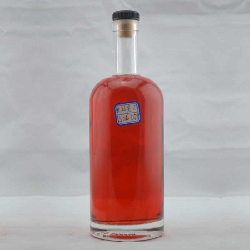 Guala Cap Sealing Type 500ml 700ml 750ml 1000ml Garrafa de vidro de licor para bebidas espirituosas